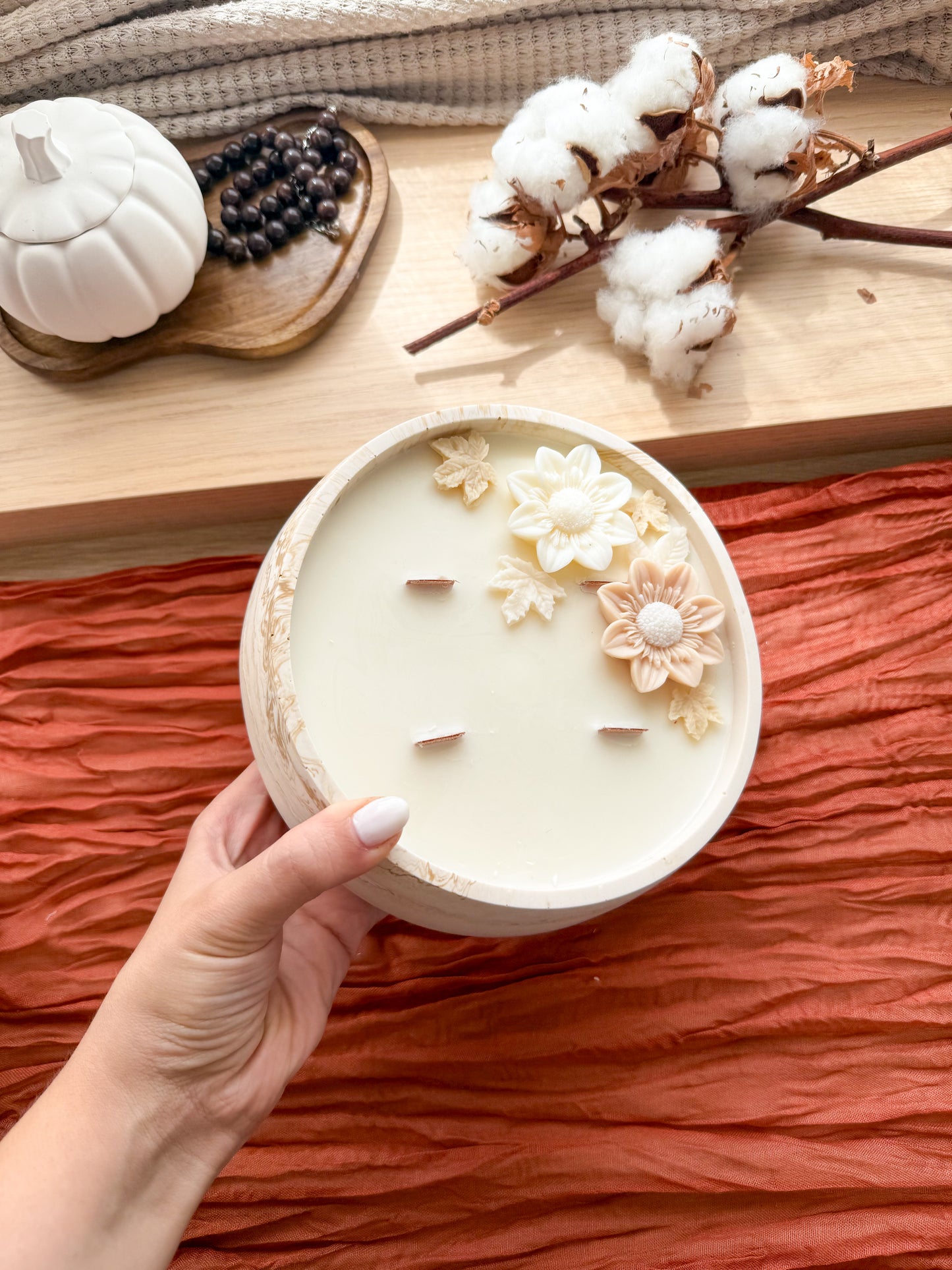 Vela de Cera de Soja - Grande | 650g