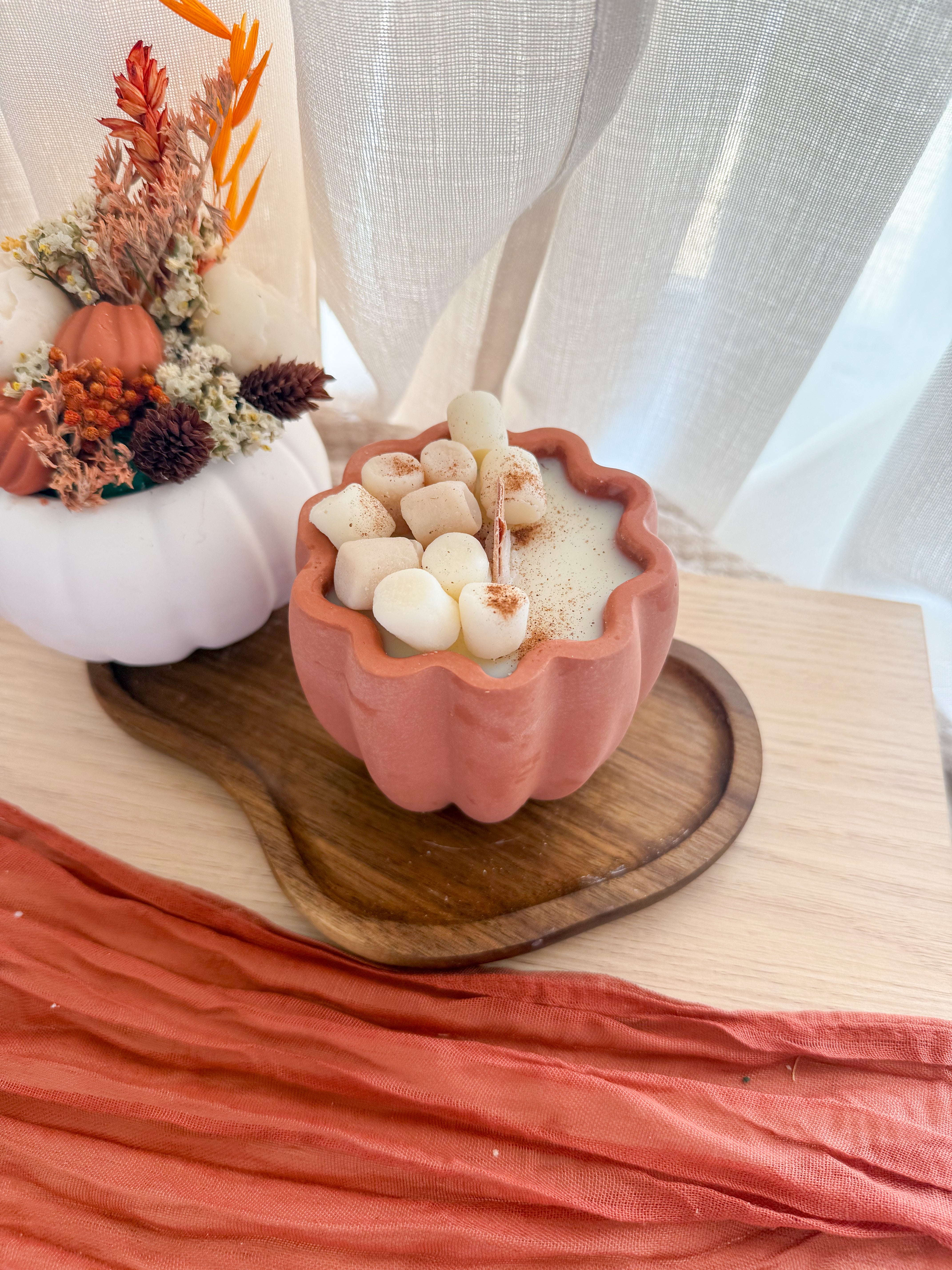 Vela de Cera de Soja - Pumpkin Spice Latte | 150g