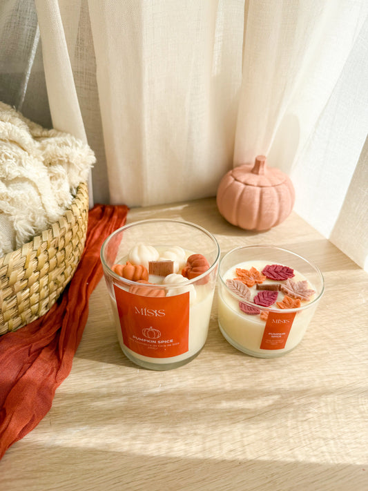 Vela de Cera de Soja - Pumpkin Spice