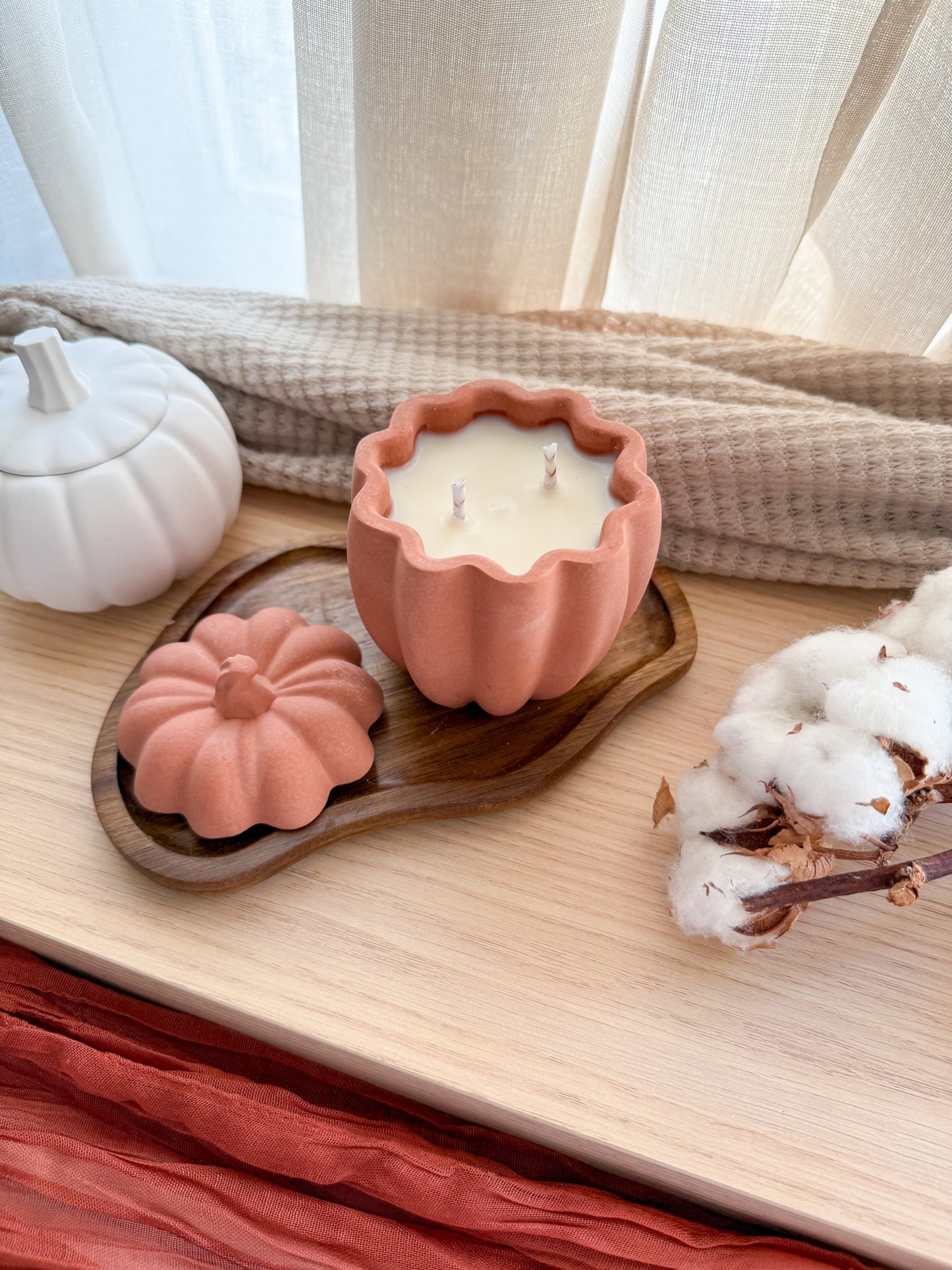 Vela de Cera de Soja - Abóbora | 150g