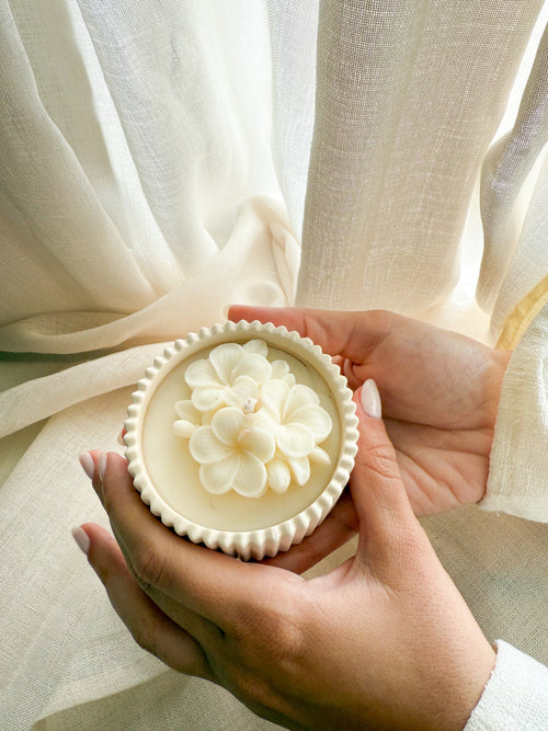 Vela de Cera de Soja - Hortênsia | 90g