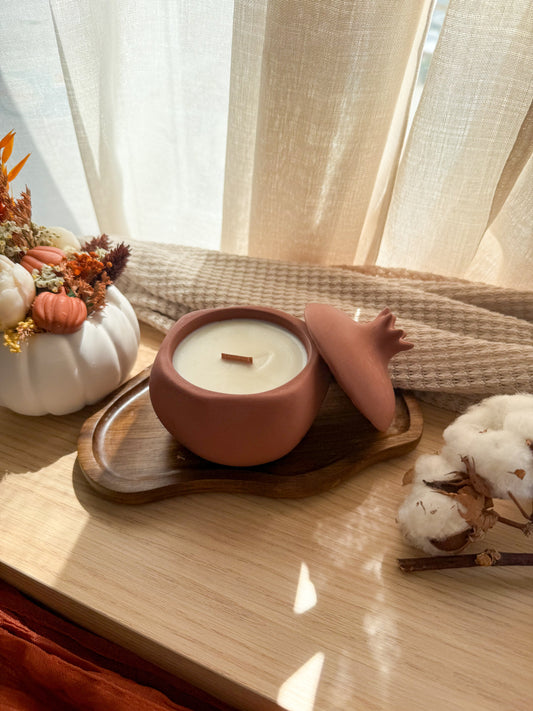 Vela de Cera de Soja - Romã | 180g