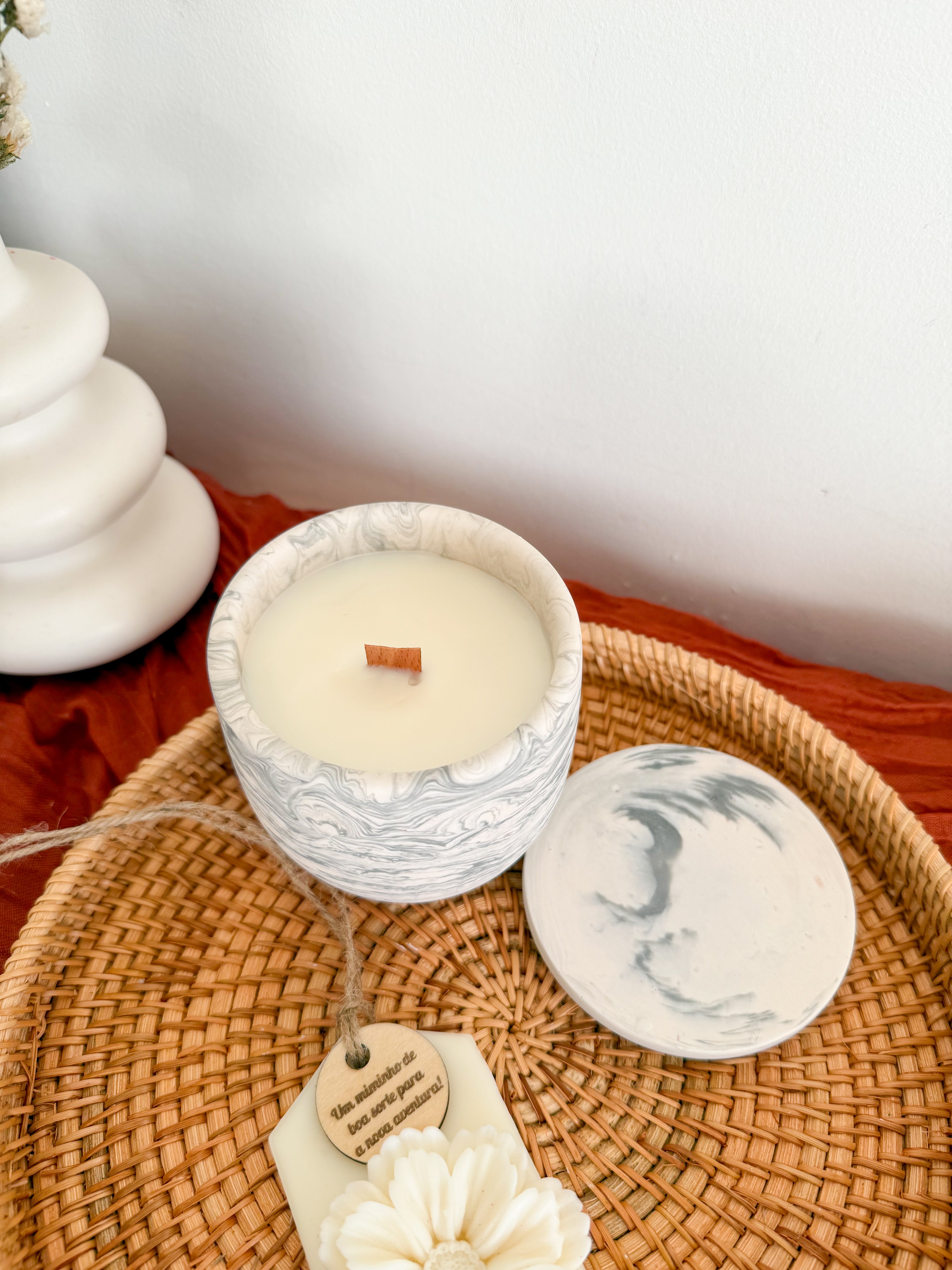 Vela de Cera de Soja - Pote | 200g