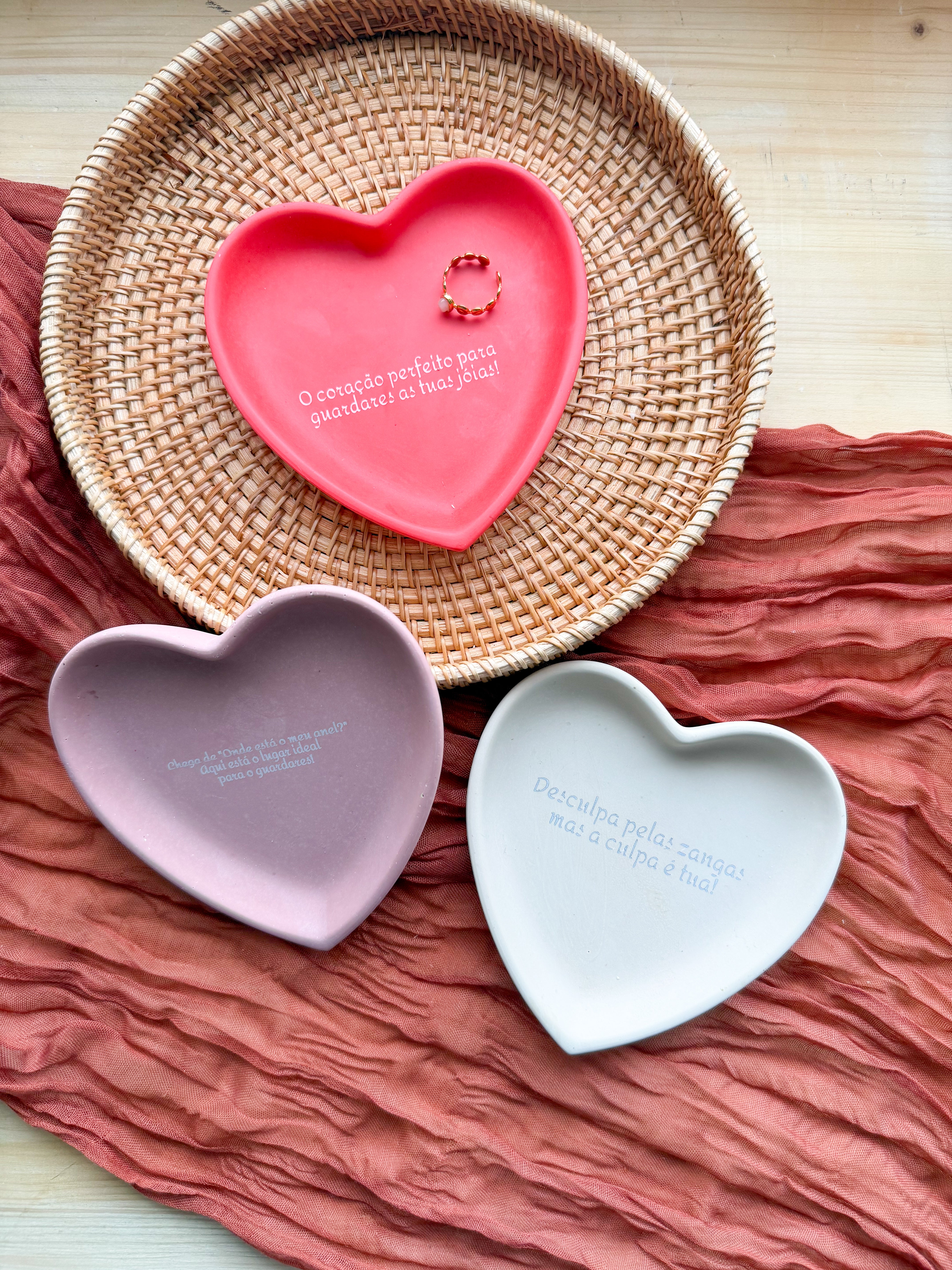 Porta Jóias Coração