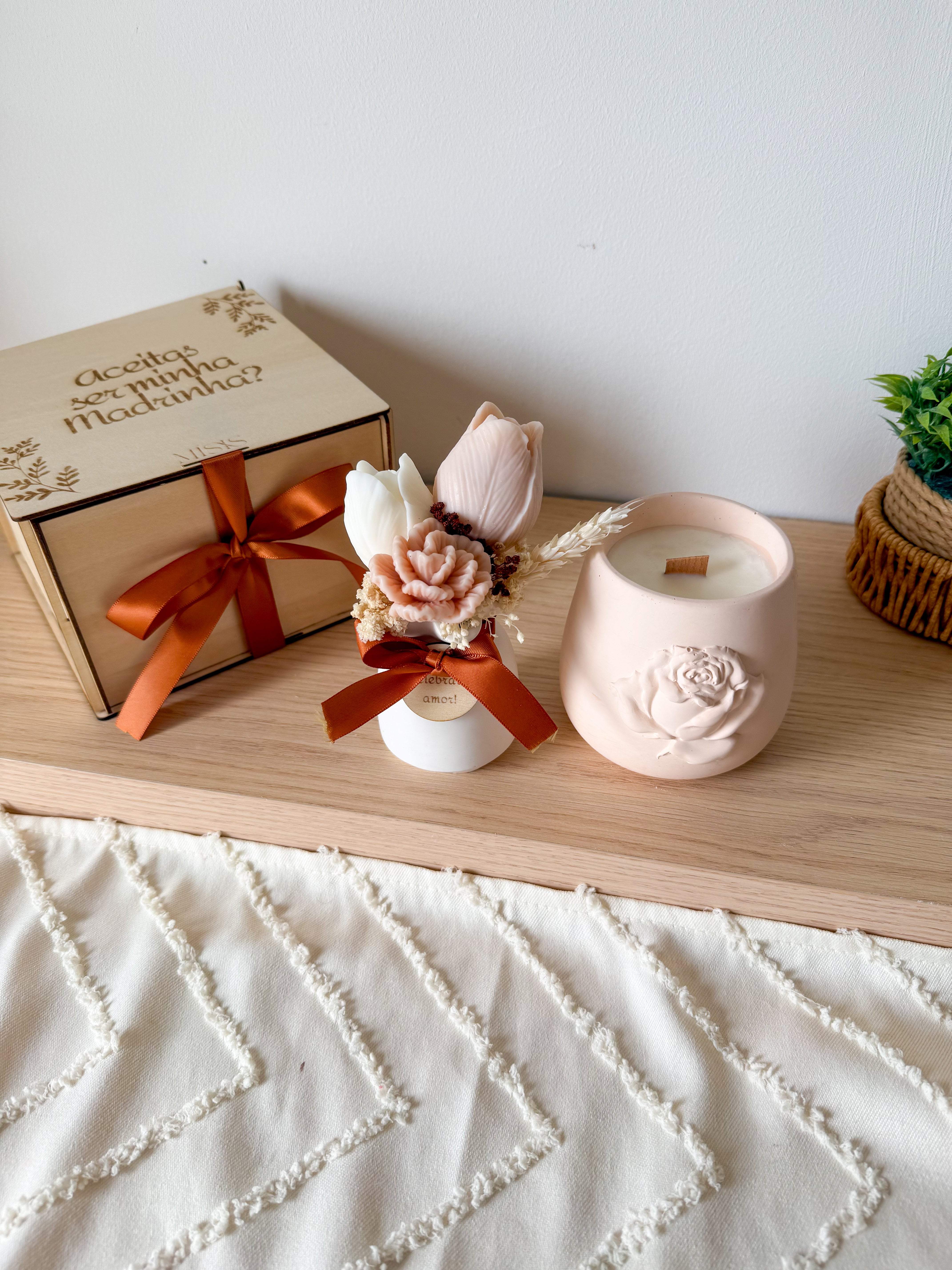 Caixa Presente | Madeira