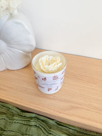 Vela de Cera de Soja - Coco, Figo e Flor Branca | 250g