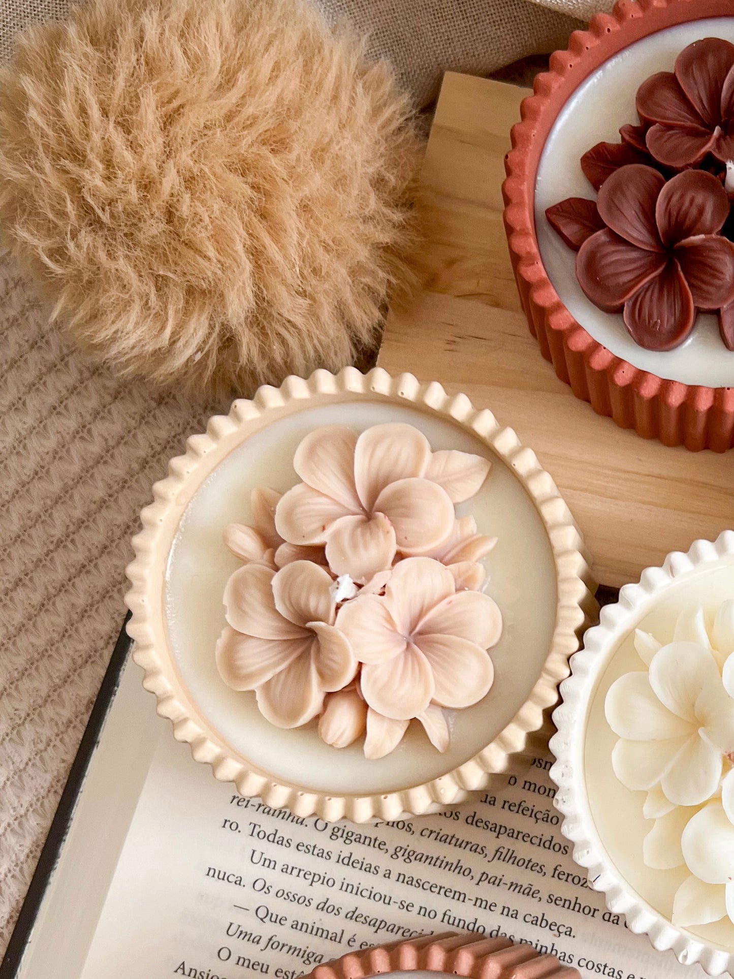 Vela de Cera de Soja - Hortênsia | 90g