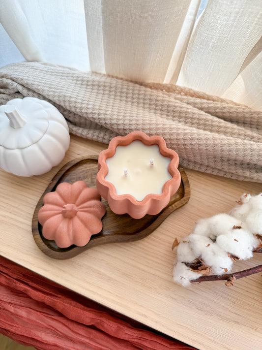 Vela de Cera de Soja - Abóbora | 150g