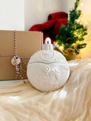 Vela de Cera de Soja - Bola de Natal Grande