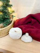 Vela de Cera de Soja - Bola de Natal Pequena