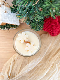 Vela de Cera de Soja - Canela e Amêndoa