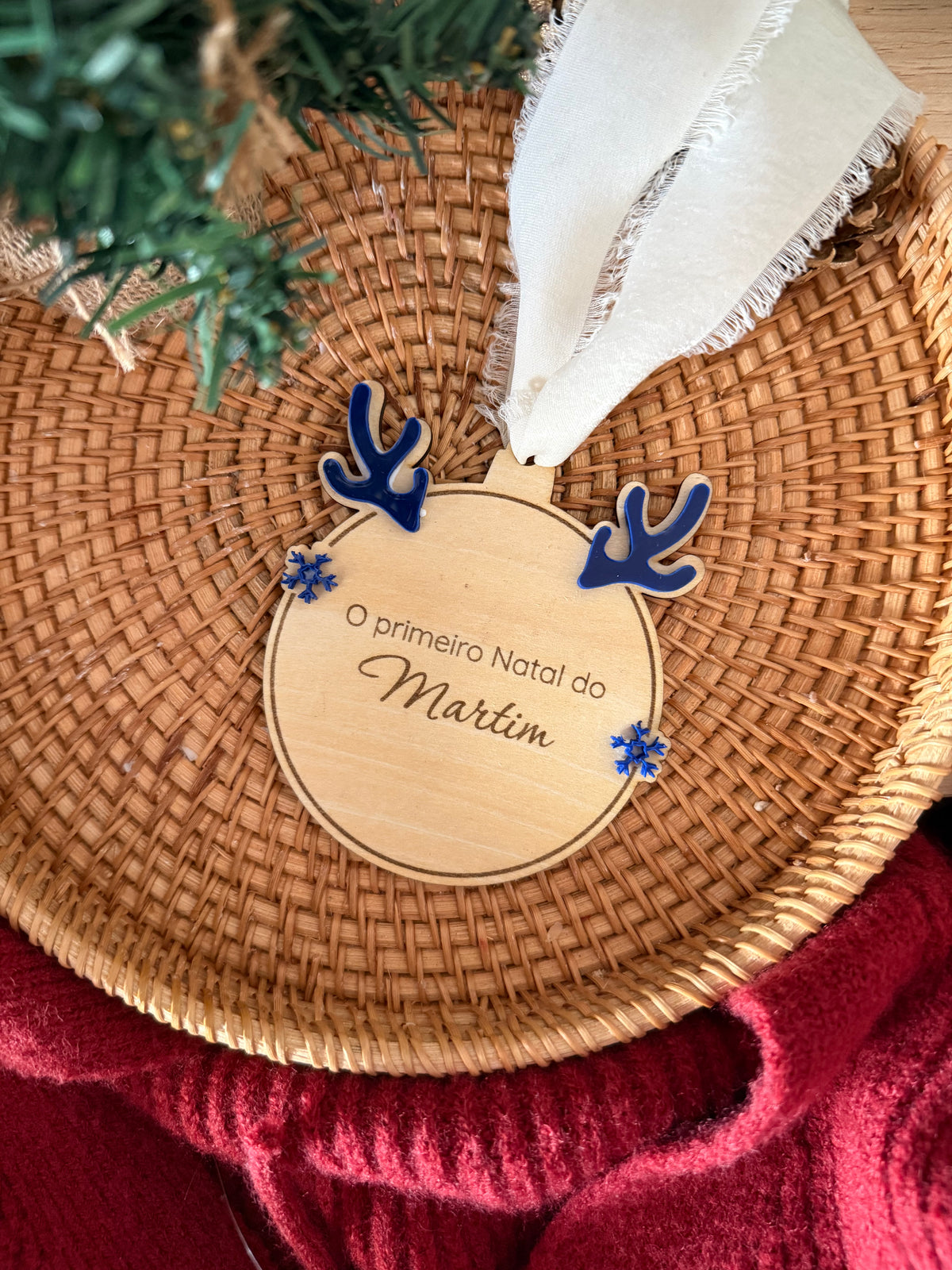 Pendente "Primeiro Natal”