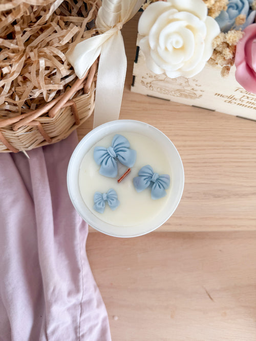 Vela de Cera de Soja - Laços | 250g