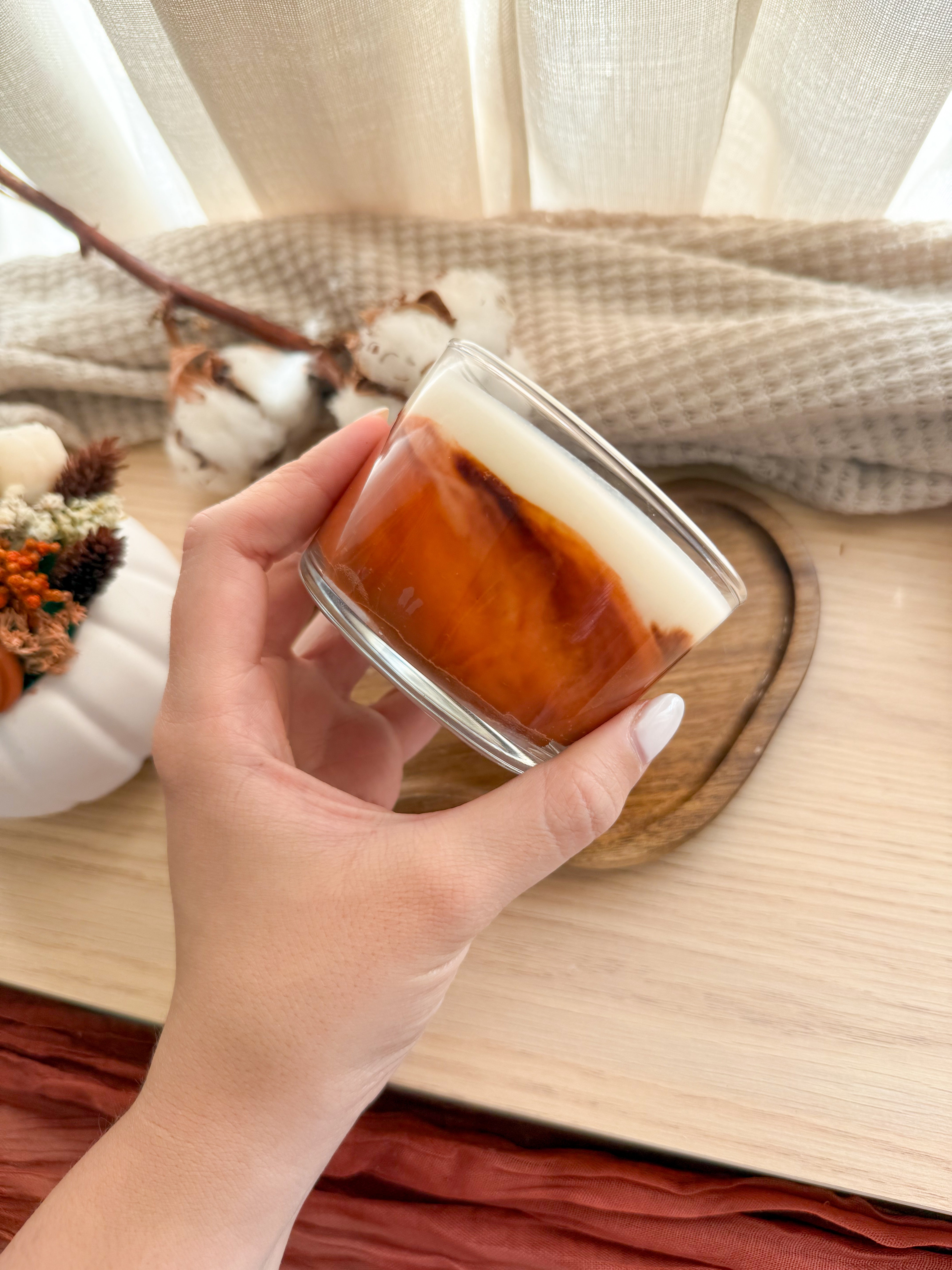 Vela de Cera de Soja - Canela e Laranja | 150g