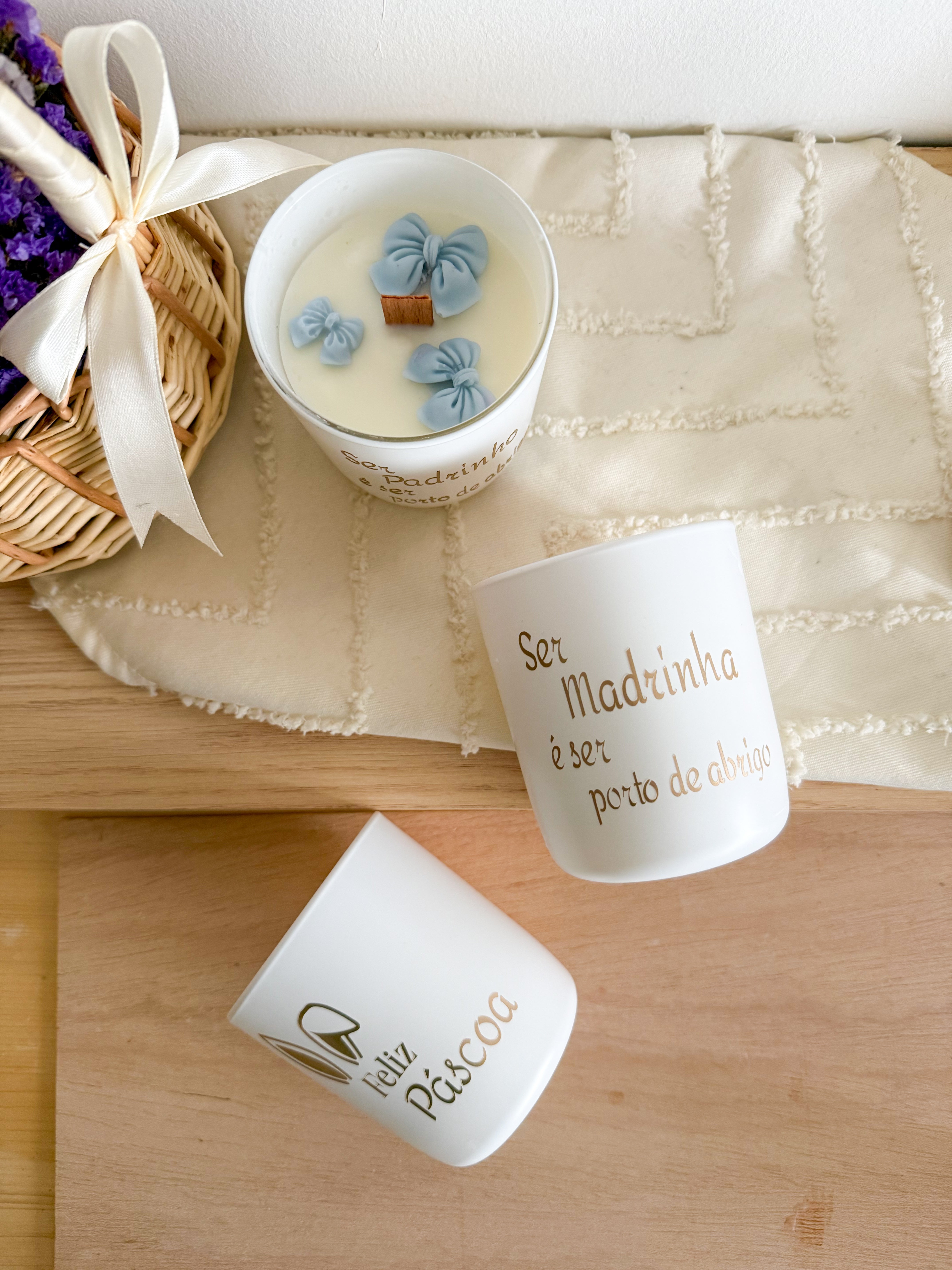 Vela de Cera de Soja - Laços | 250g