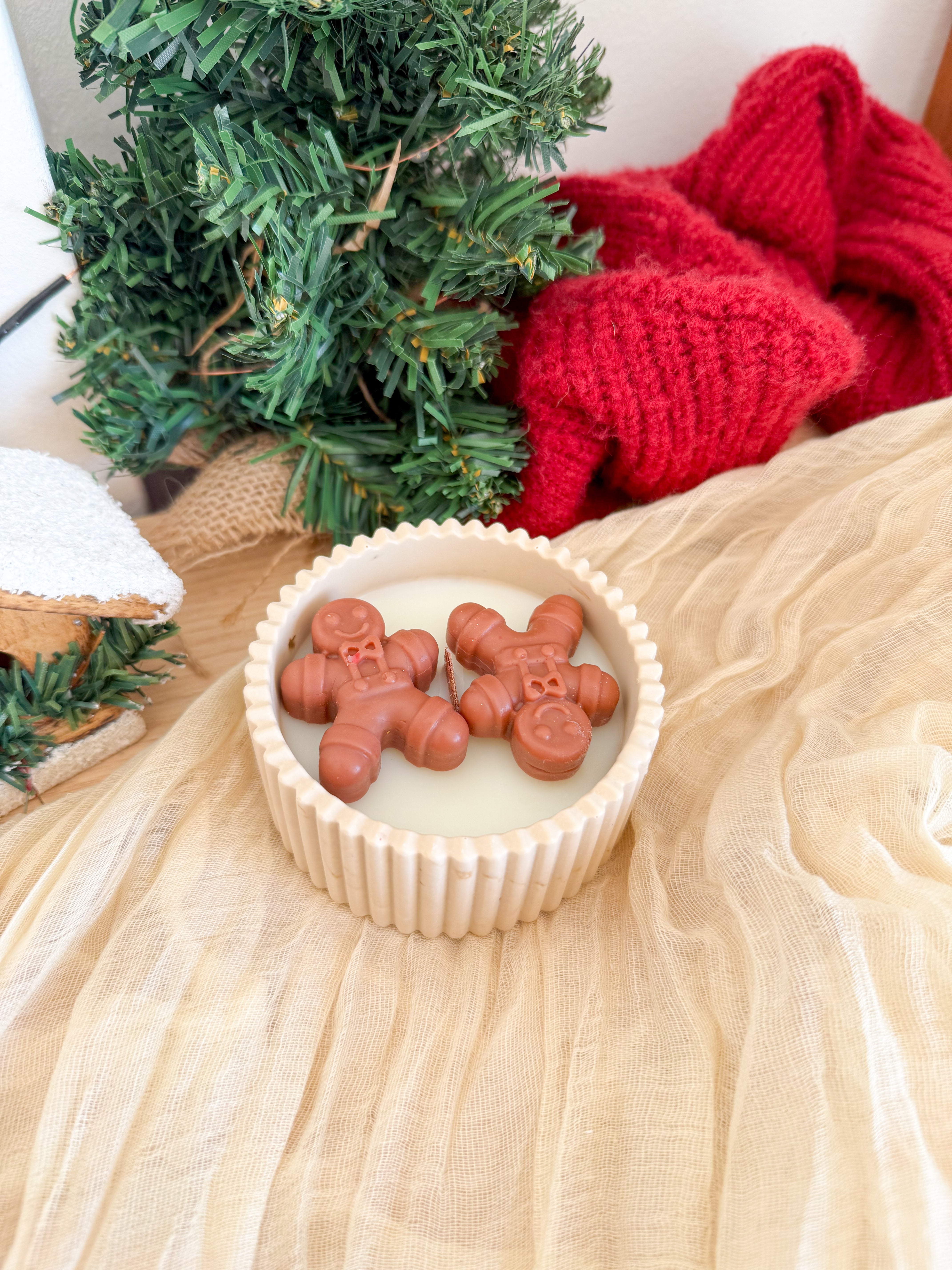 Vela de Cera de Soja - Gingerman