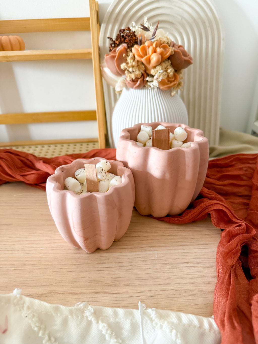 Vela de Cera de Soja - Pumpkin Spice Latte