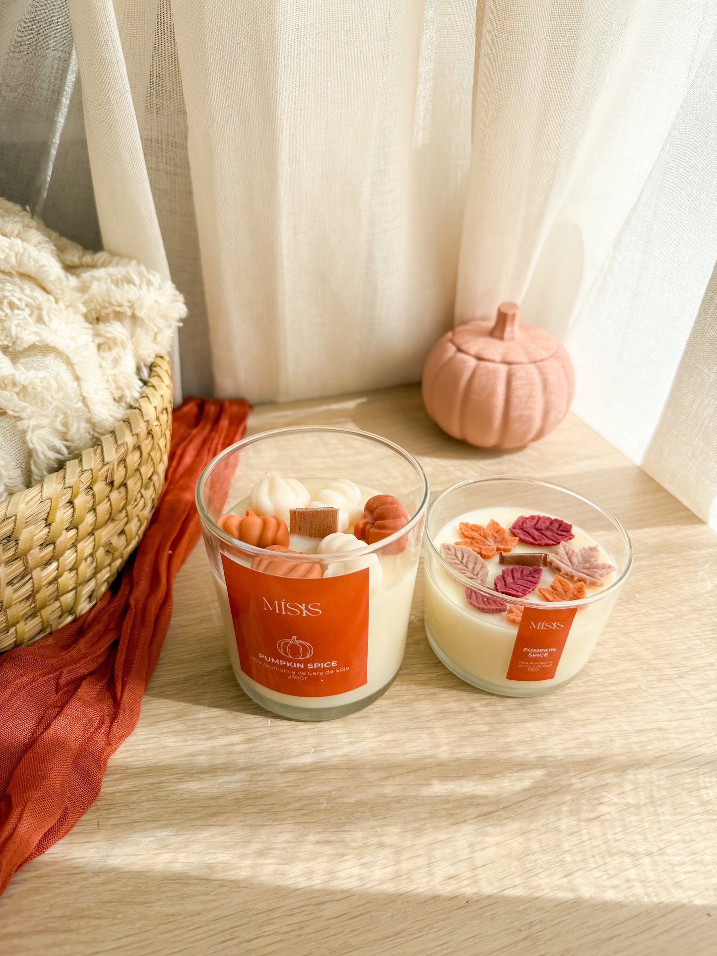 Vela de Cera de Soja - Pumpkin Spice