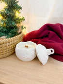 Vela de Cera de Soja - Bola de Natal Pequena