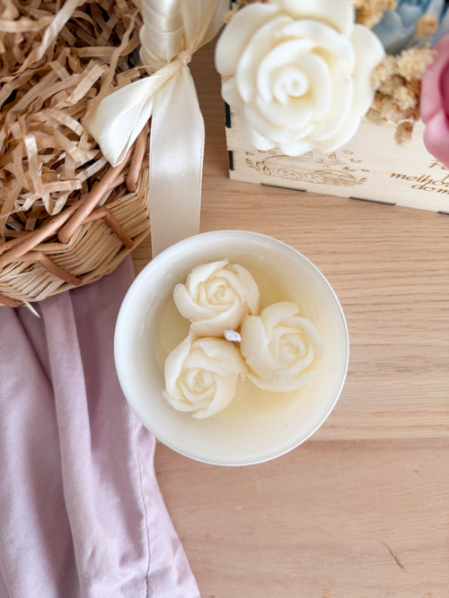 Vela de Cera de Soja - Tulipas | 250g