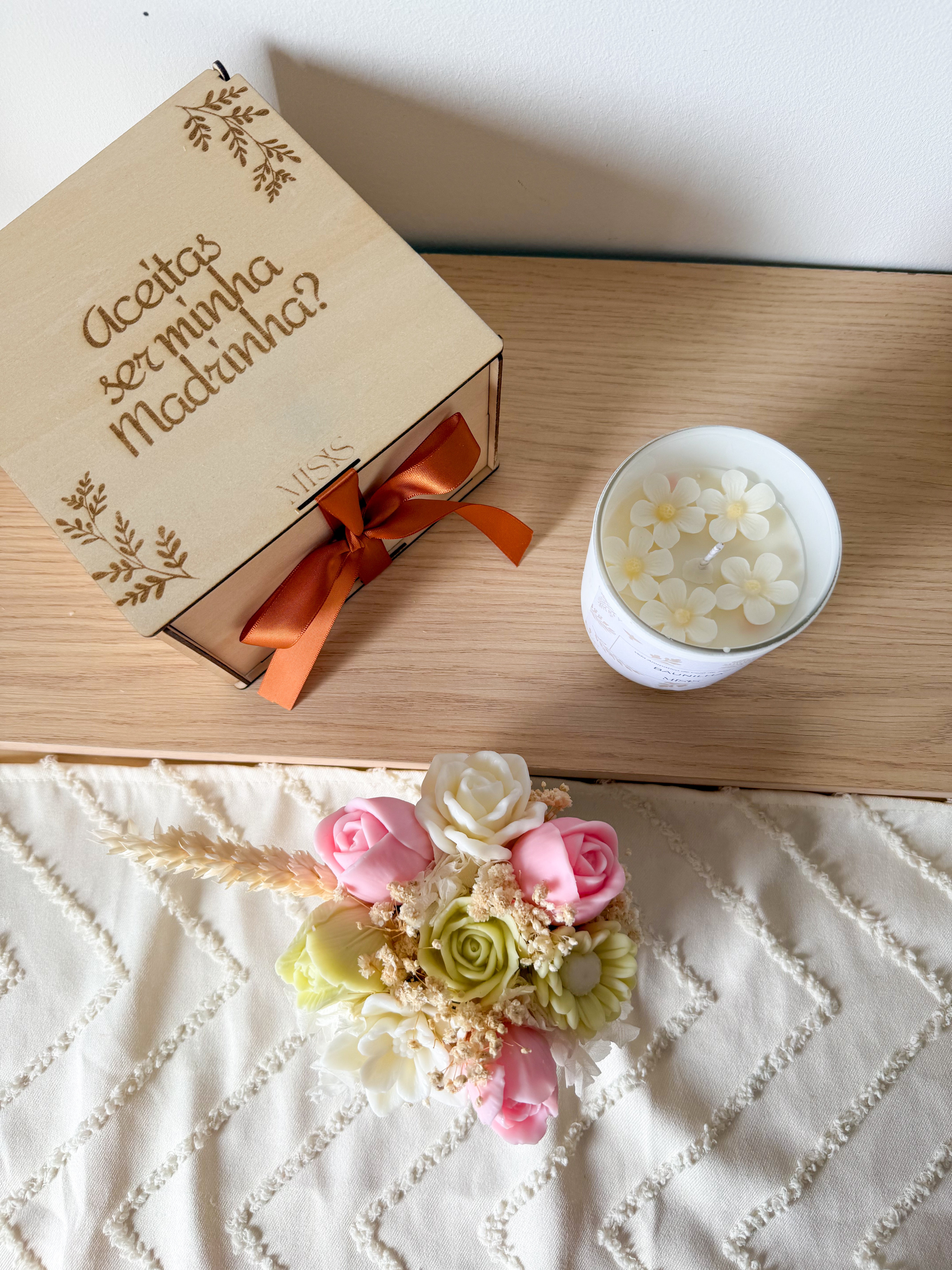 Caixa Presente | Madeira