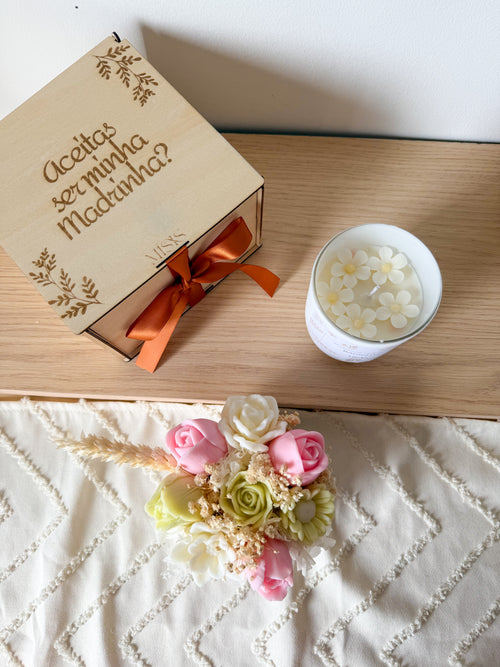 Caixa Presente | Madeira