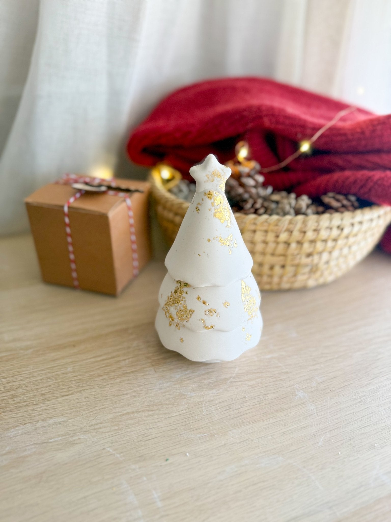 Vela de Cera de Soja - Árvore de Natal