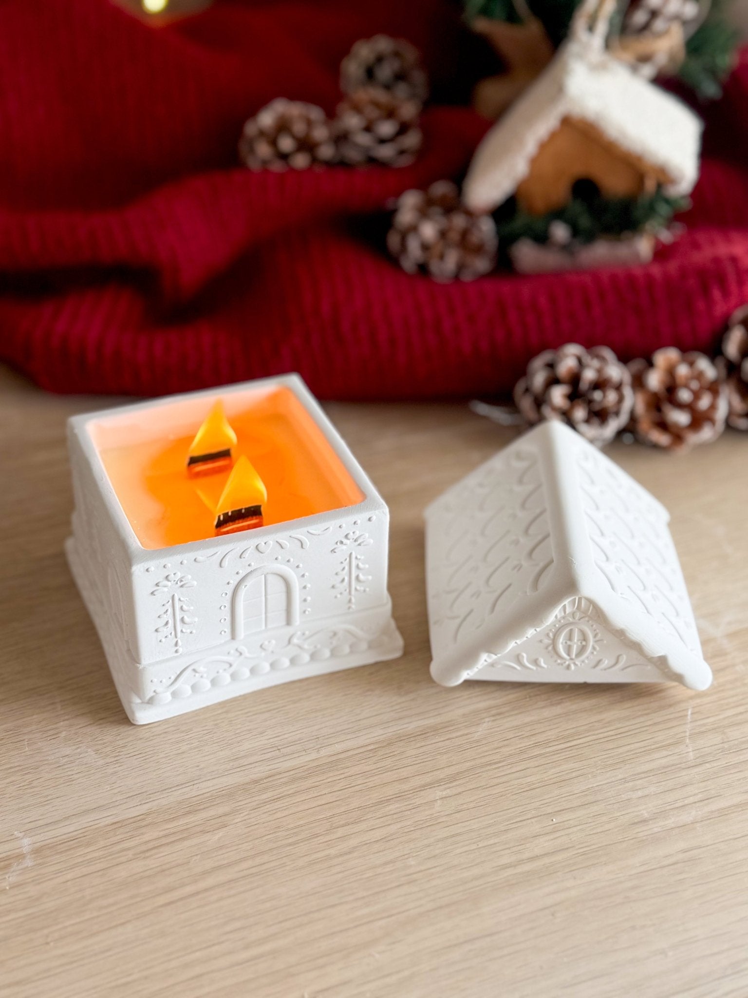 Vela de Cera de Soja - Casinha