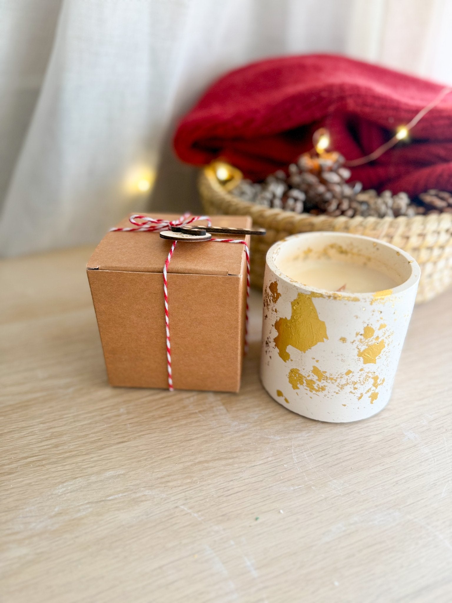 Vela de Cera de Soja - Gold | 220g