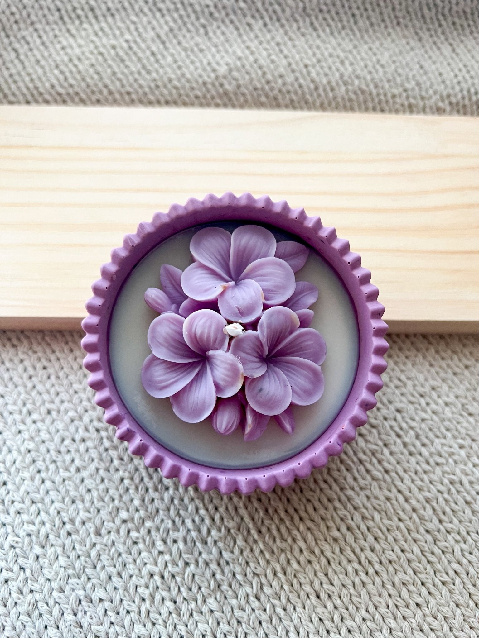 Vela de Cera de Soja - Hortênsia | 90g