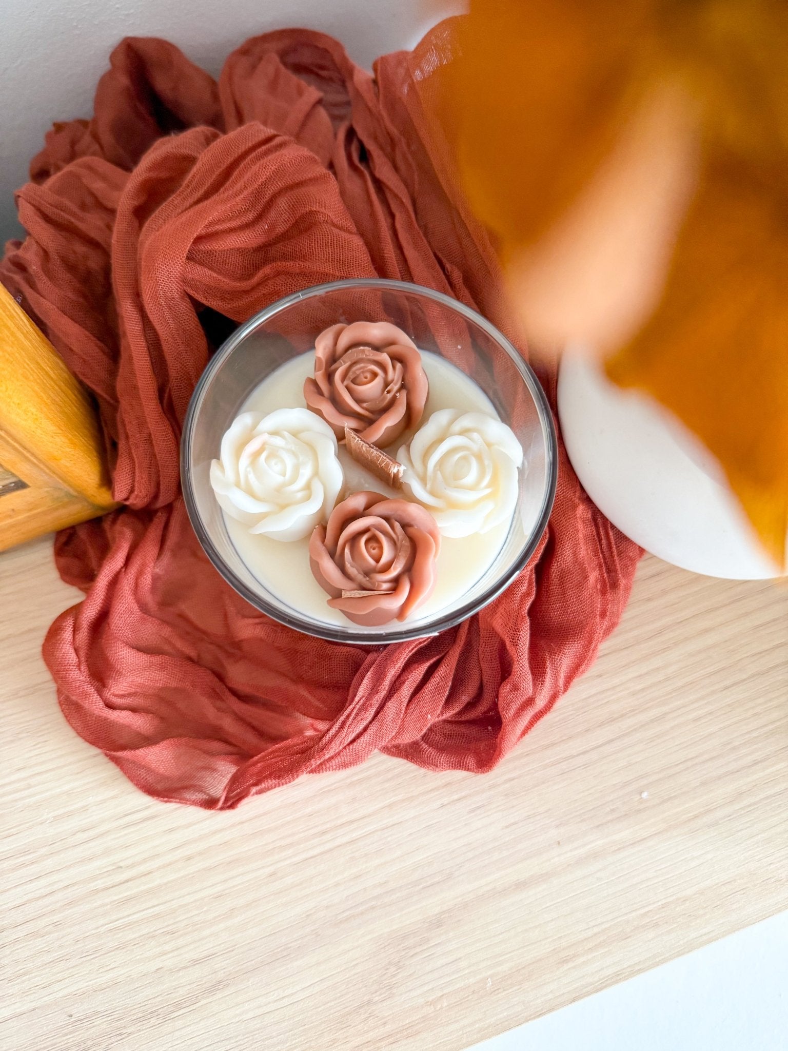 Vela de Cera de Soja - Orquídea e Lírio | 150g