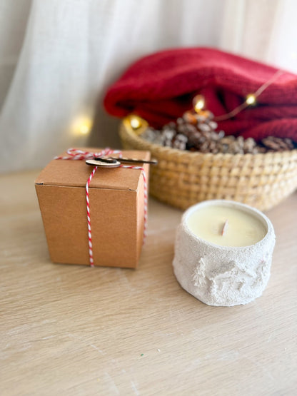 Vela de Cera de Soja - Vila de Natal
